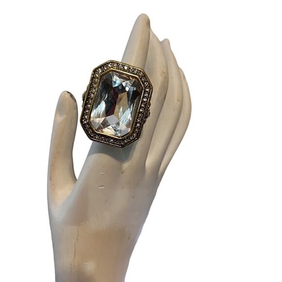 4pc Heidi Daus collection. Necklace ear rings, bracelet and a kings ring - Picture 16 of 16